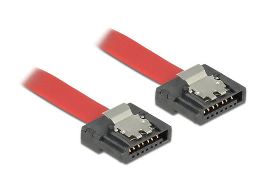 EAN 4043619838325 - DeLOCK 0.1m 2xSATAIII cable de SATA 0,1 m Rojo imagen 1