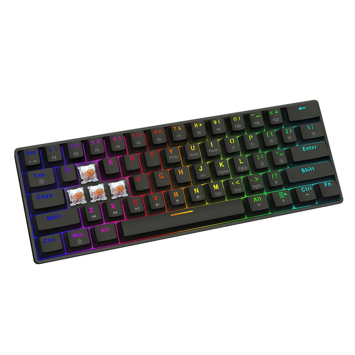 EAN 5901986049487 - Savio BLACKOUT X2 PEACH teclado Juego USB QWERTY Internacional de EE.UU. Negro imagen 5
