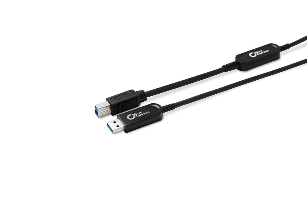 EAN 5704174067924 - Microconnect USB3.0AB10BOP cable USB USB 3.2 Gen 1 (3.1 Gen 1) 10 m USB A USB B Negro imagen 1