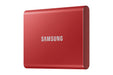 EAN 8806090312441 - Samsung Portable SSD T7 2 TB USB Tipo C 3.2 Gen 2 (3.1 Gen 2) Rojo imagen 3