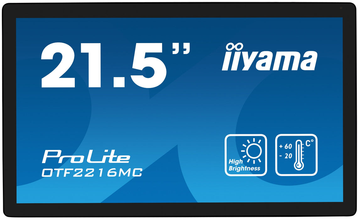 EAN 4948570123735 - iiyama OTF2216MC-B1 pantalla de señalización Pantalla plana para señalización digital 55,9 cm (22") LCD 1 imagen 1