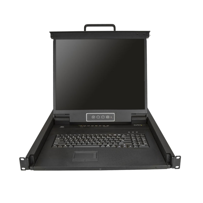 EAN 65030872508 - StarTech.com RKCONS1908K consola de rack 48,3 cm (19") 1280 x 1024 Pixeles Acero Negro imagen 3