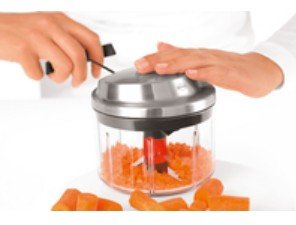 EAN 4004293162724 - RÖSLE 16272 picadora manual de alimentos Negro, Rojo, Acero inoxidable, Transparente imagen 11