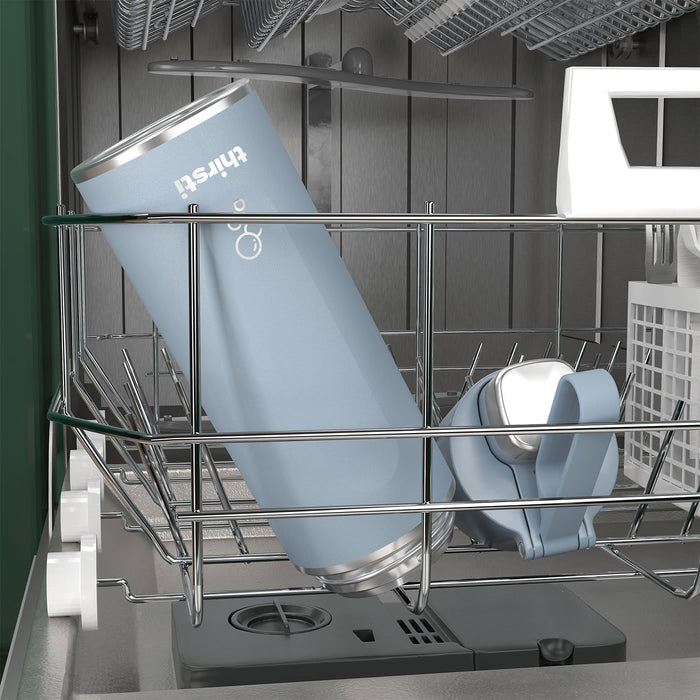 EAN 0622356293693 - Ninja Thirsti Uso diario, Fitness, Senderismo, Deportes 530 ml Plástico, Acero inoxidable Azul imagen 8