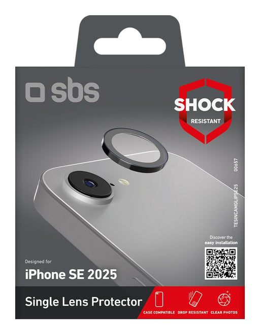 EAN 8018417500657 - SBS TESINCAMGLIPSE25 protector de pantalla o trasero para teléfono móvil Protector para lentes de cámara  imagen 2