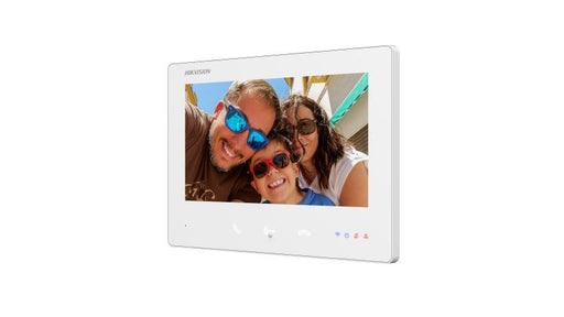 EAN 6942160448572 - Hikvision DS-KH7300EY-WTE2/White sistema de intercomunicación de video 17,8 cm (7") Blanco imagen 2