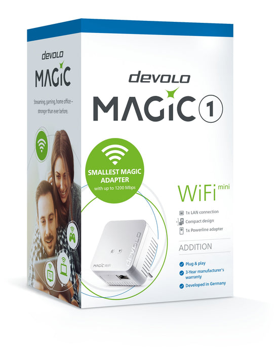 EAN 4250059685598 - Devolo Magic 1 WiFi mini 1200 Mbit/s Ethernet Blanco 1 pieza(s) imagen 4