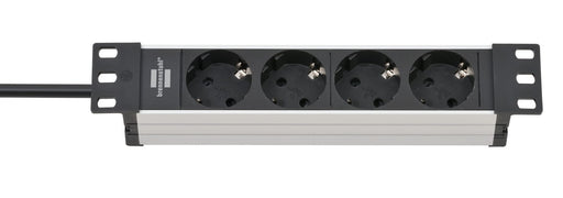 EAN 4007123662685 - Brennenstuhl 1390007004 base múltiple 2 m 4 salidas AC Interior Negro, Plata imagen 1