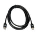 EAN 0662919111910 - V7 V7USB2C-2M cable USB USB 2.0 USB C Negro imagen 5