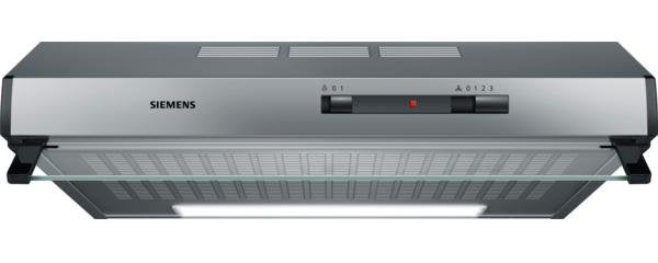 EAN 4242003845233 - Siemens iQ100 LU62LFA51 campana De pared Plata D 250 m³/h imagen 1