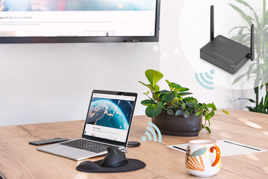 EAN 4016032478911 - Digitus DS-55322 extensor audio/video Transmisor de señales AV Negro, Gris imagen 6