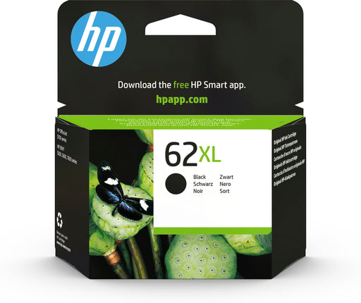 EAN 00888793376744 - HP 62XL High Yield Black Original Ink Cartridge cartucho de tinta 1 pieza(s) Alto rendimiento (XL) imagen 1