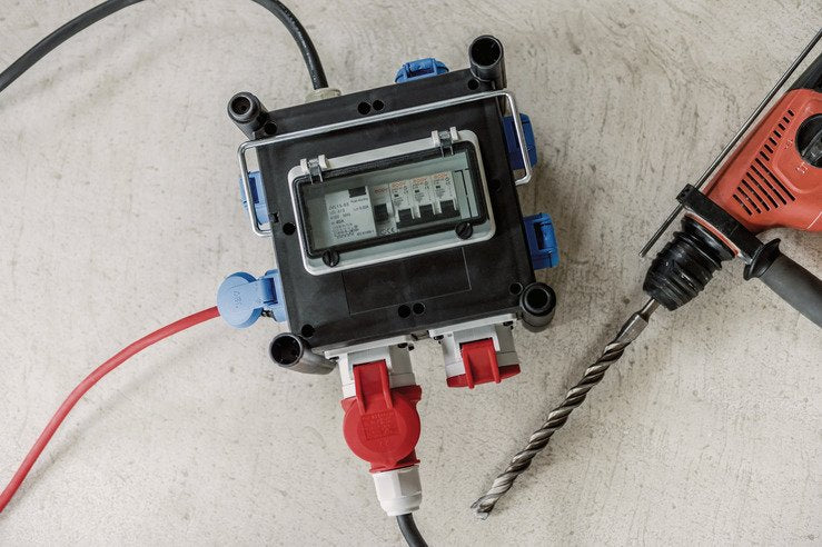 EAN 4007123654475 - Brennenstuhl 1153690200 base múltiple 2 m 7 salidas AC Interior Negro, Azul, Rojo imagen 4