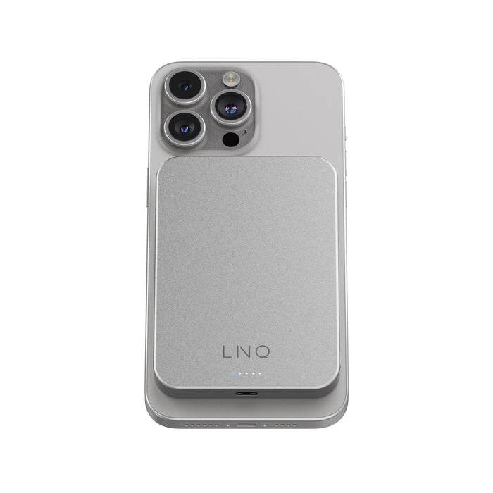 EAN 8720574622768 - LINQ LQWP052 batería externa 5000 mAh Cargador inalámbrico Plata imagen 3