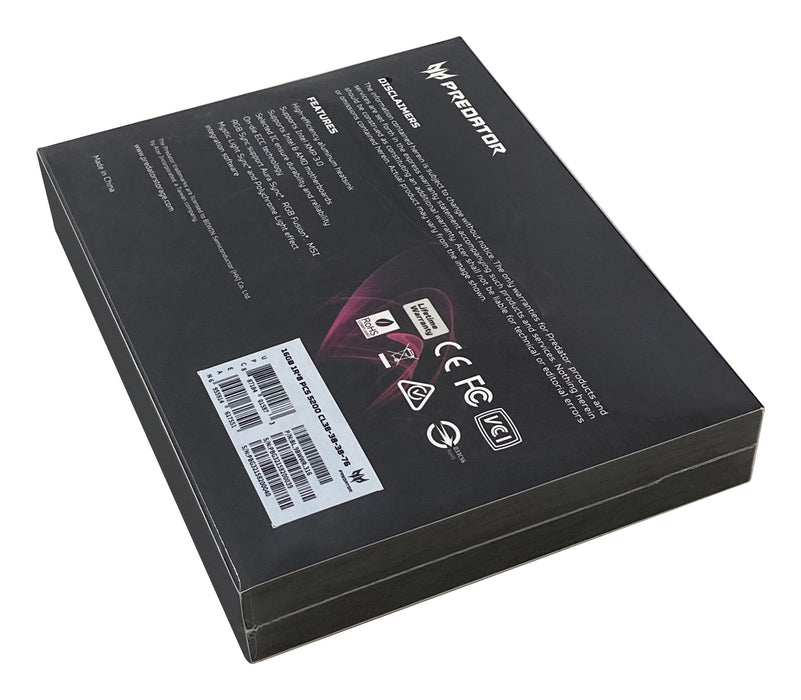 EAN 6955914638990 - Predator VESTA2-32GB-6000-1R8-V12 módulo de memoria 2 x 16 GB DDR5 6000 MT/s imagen 10