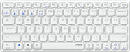 EAN 6940056114723 - Rapoo E9600M teclado Universal Bluetooth QWERTY Blanco imagen 1