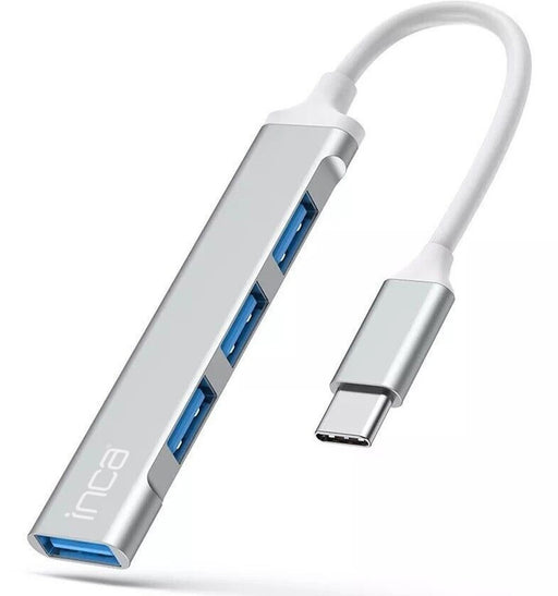 EAN 8681949014956 - Inca IUSB-04TX hub de interfaz USB Tipo C 5000 Mbit/s Plata, Blanco imagen 1