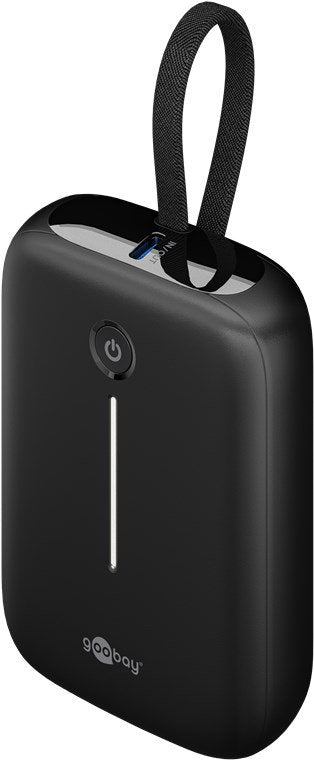 EAN 4040849762512 - Goobay 76251 batería externa Polímero de litio 10000 mAh Negro imagen 1