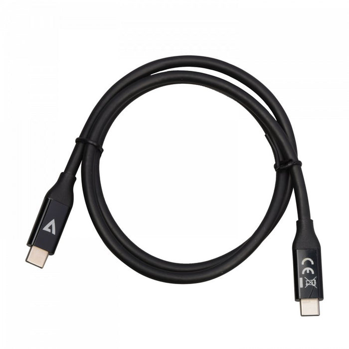 EAN 0662919114737 - V7 V7USB4-80CM cable USB 0,8 m USB C Negro imagen 4