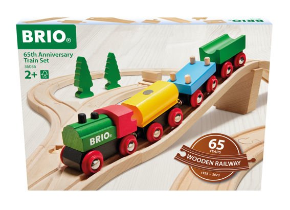 EAN 7312350360363 - BRIO 65th Anniversary Train Set imagen 6