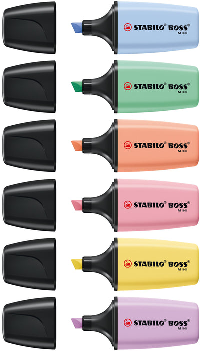 EAN 4006381616928 - STABILO BOSS MINI marcador 6 pieza(s) Punta de cincel Multicolor imagen 2