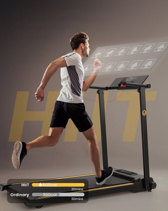 EAN 6975165000421 - Urevo Foldi Mini black cinta de correr 1002 x 410 mm 10 kmh imagen 3