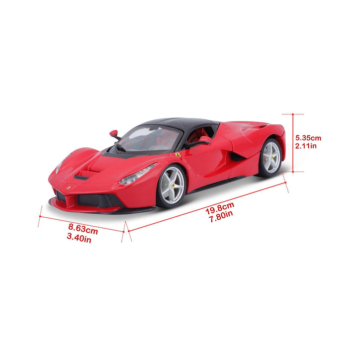 EAN 4893993260010 - BBURAGO Ferrari LaFerrari Modelo a escala de coche superdeportivo Previamente montado 1:24 imagen 16