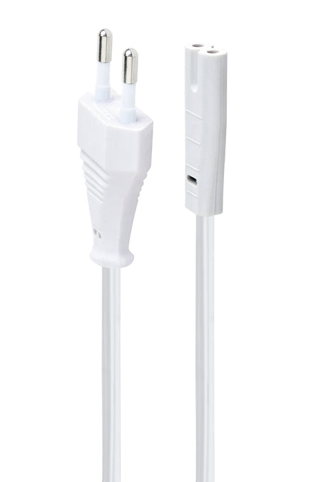 EAN 8716309099127 - Gembird PC-184/2-W cable de transmisión Blanco 1,8 m Enchufe tipo C C8 acoplador imagen 1