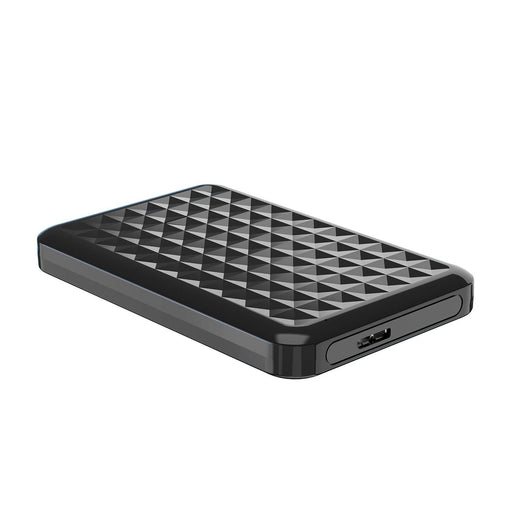 EAN 8436574709155 - AISENS ASE-2521B caja para disco duro externo Caja de disco duro (HDD) Negro 2.5" USB con suministro de c imagen 1