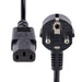 EAN 0065030894876 - StarTech.com 713E-3M-POWER-CORD cable de transmisión Negro CEE7/7 C13 acoplador imagen 4