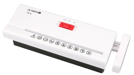 EAN 4030152027057 - Olympia 2705 triturador de papel Corte en tiras 34 cm Blanco imagen 1