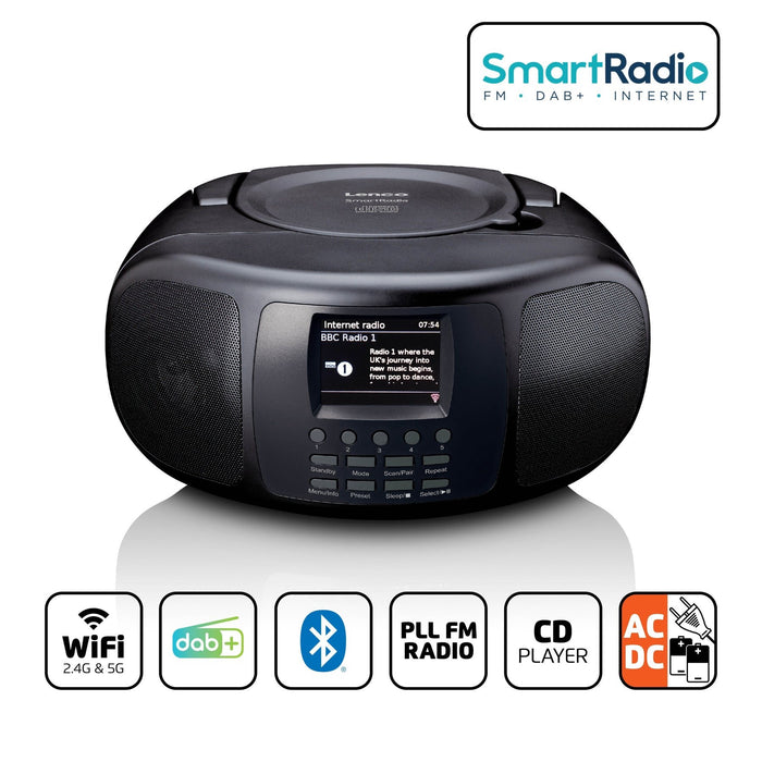 EAN 8711902078272 - Lenco SCD-6000 radio Portátil Digital Negro imagen 4
