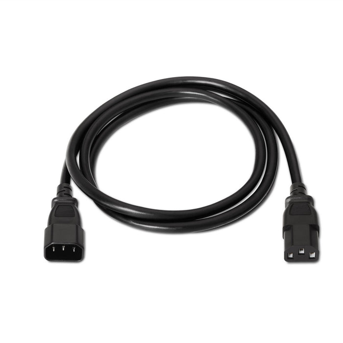 EAN 8436574701708 - AISENS A132-0171 cable de transmisión Negro 1,5 m C13 acoplador C14 acoplador imagen 2