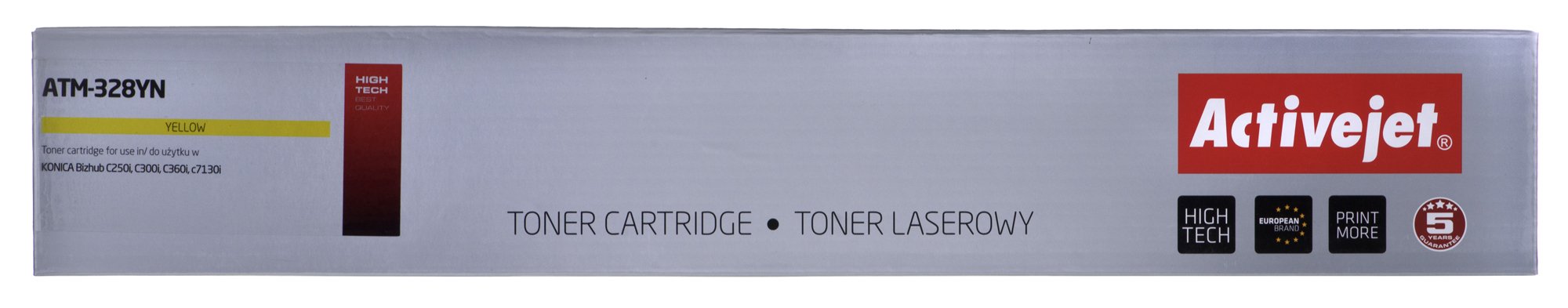 EAN 5901443119814 - Activejet Toner ATM-328YN zamiennik Konica Minolta TN328Y Supreme 28000 stron cartucho de tóner 1 pieza(s imagen 2