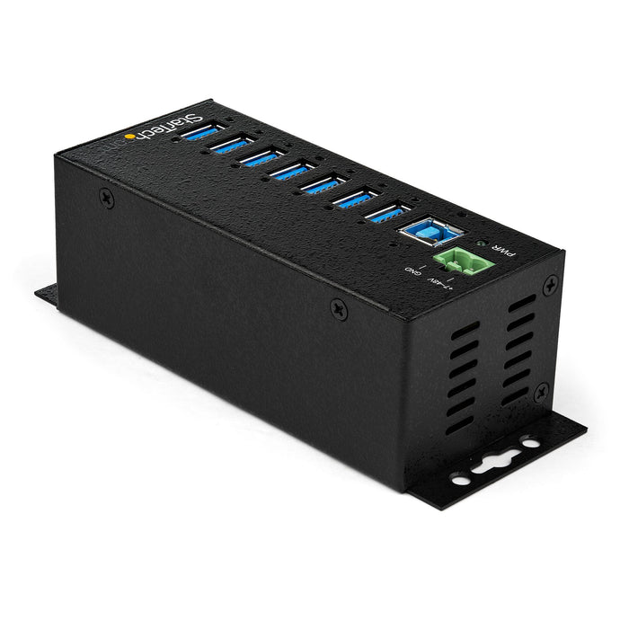 EAN 0065030881876 - StarTech.com HB30A7AME hub de interfaz USB 3.2 Gen 1 (3.1 Gen 1) Type-B 5000 Mbit/s Negro imagen 2