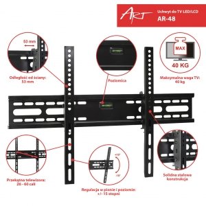 EAN 5902115403309 - ART RAMT AR-48 soporte para TV imagen 4