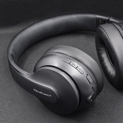 EAN 5901878508443 - Qoltec 50844 auricular y casco Auriculares Inalámbrico De mano Llamadas/Música USB Tipo C Bluetooth Negro imagen 3
