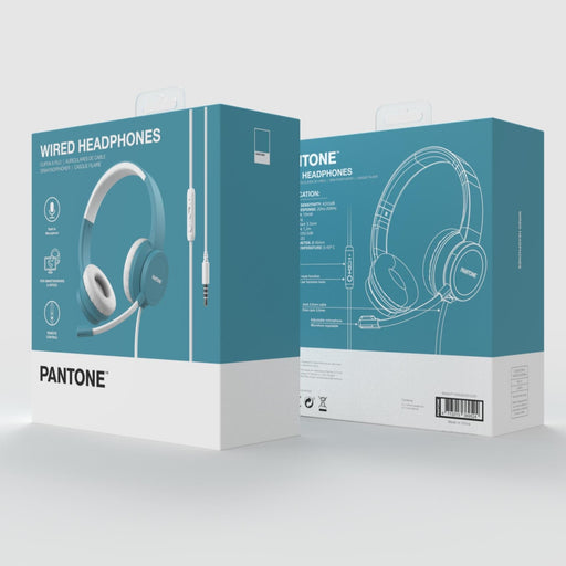 EAN 4713213369524 - Pantone PT-WDH002GY2220 auricular y casco Auriculares Alámbrico Diadema Oficina/Centro de llamadas Color  imagen 2