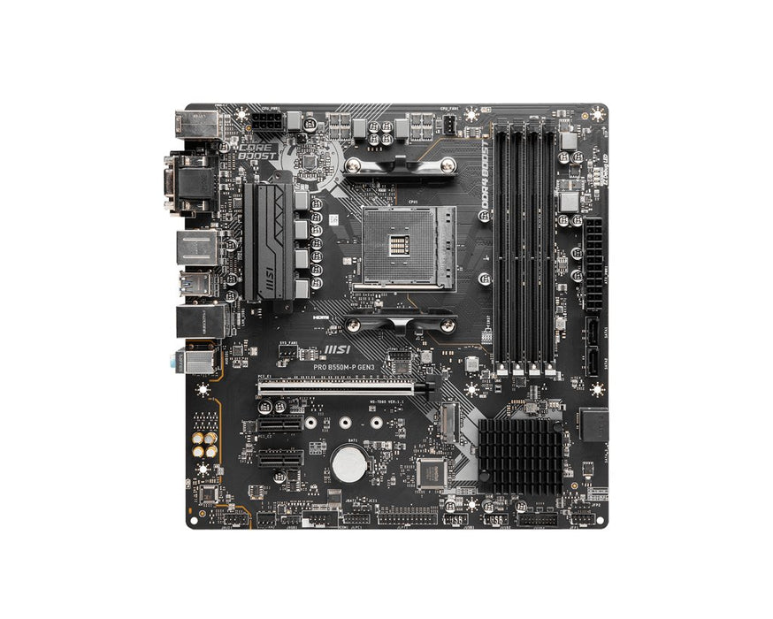 EAN 4719072962234 - MSI PRO B550M-P GEN3 placa base AMD B550 Zócalo AM4 micro ATX imagen 2