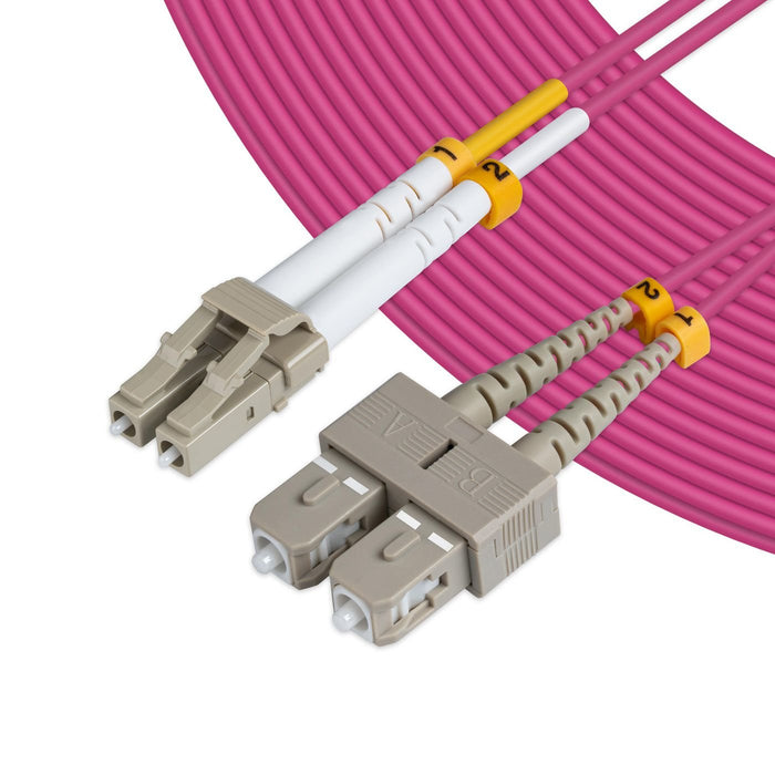 EAN 5712505826140 - Microconnect FIB422002P Cable de fibra óptica e InfiniBand 2 m LC SC Violeta imagen 2