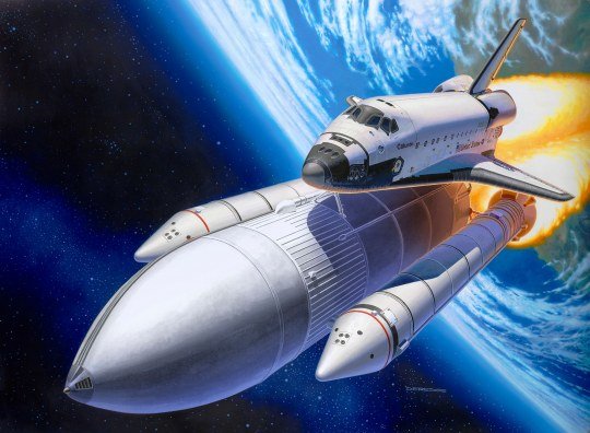 EAN 4009803056746 - Revell Space Shuttle& Booster Rockets, 40th. Maqueta de caza espacial Kit de montaje 1:144 imagen 7