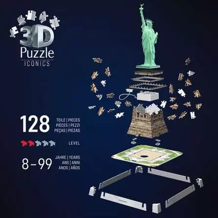 EAN 4005555080275 - Ravensburger 12008027 puzzle Puzle 3D 108 pieza(s) Edificios imagen 4