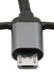 EAN 4718359140310 - EXSYS EX-K1403-2 cable USB USB 2.0 1 m USB A USB C Negro, Gris imagen 2