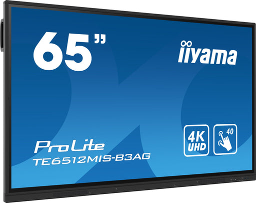 EAN 4948570123698 - iiyama TE6512MIS-B3AG pantalla de señalización Diseño de quiosco 165,1 cm (65") LCD Wifi 400 cd / m² 4K U imagen 2