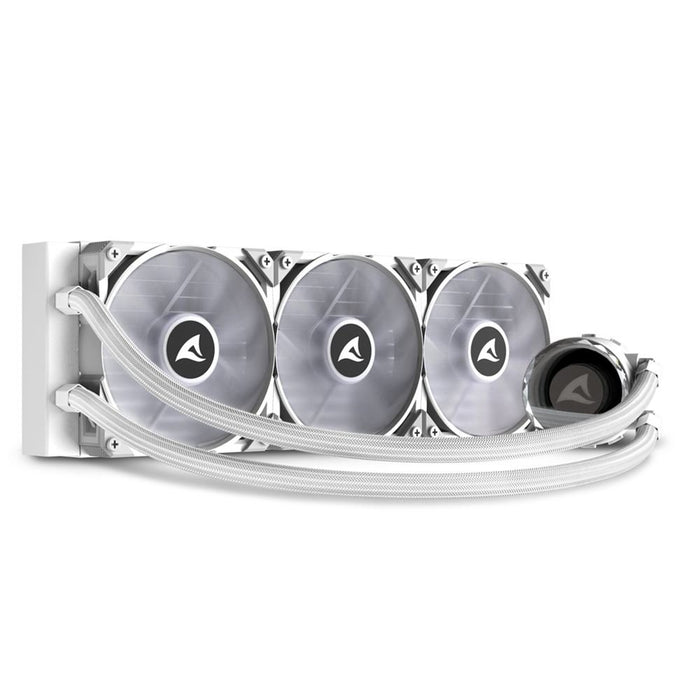 EAN 4044951038619 - Sharkoon S90 Procesador Sistema de refrigeración líquida todo en uno 12 cm Blanco 1 pieza(s) imagen 5