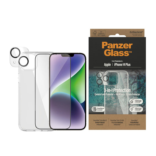 EAN 5711724204036 - PanzerGlass ® 3-in-1 Pack iPhone 14 Plus Protector de pantalla Apple 1 pieza(s) imagen 2