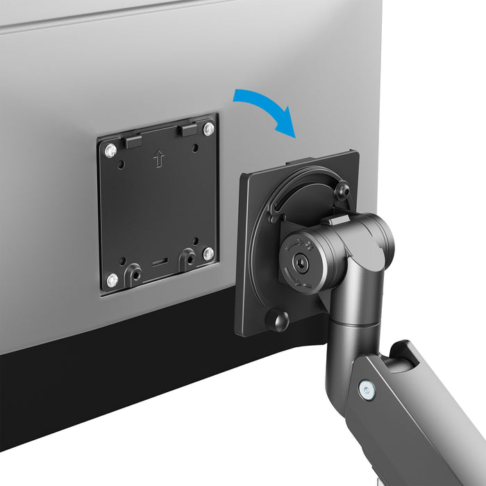 EAN 766623462594 - Manhattan 462594 soporte para monitor 144,8 cm (57") Escritorio Negro imagen 10