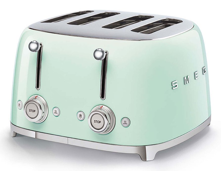 EAN 8017709263386 - Smeg TSF03PGEU tostadora 6 4 rebanada(s) 2000 W Verde imagen 3