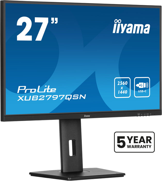 EAN 4948570125012 - iiyama ProLite XUB2797QSN-B2 pantalla para PC 68,6 cm (27") 2560 x 1440 Pixeles 2K Ultra HD LED Negro imagen 13