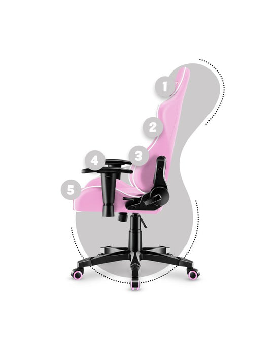 EAN 5903796010237 - Huzaro Ranger 6.0 Silla para videojuegos universal Asiento (de seguridad) de butaca Rosa imagen 10